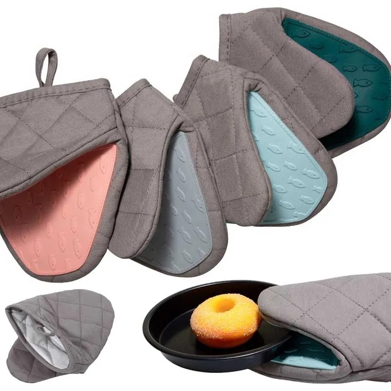 Oven Mitt Silicone - 1 Buah Sarung Tangan Oven Silikon