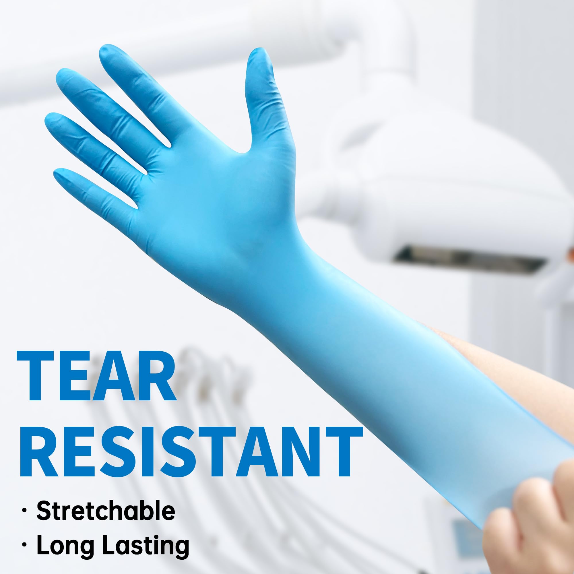 Exam Glove Nitrile - Sarung Tangan Pemeriksaan Sekali Pakai Nitril