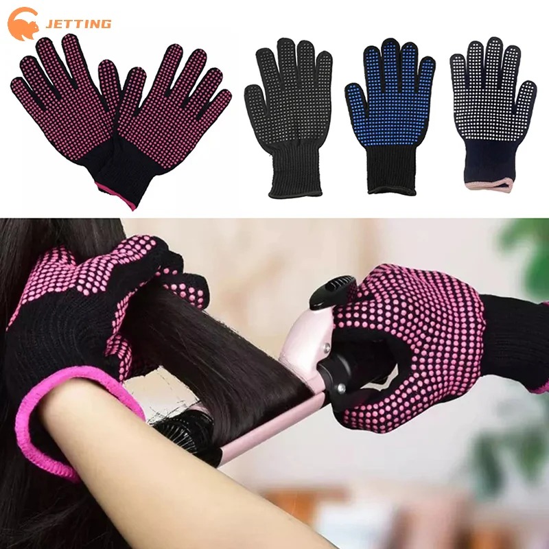 Heat Resistant Glove - 1 Buah Sarung Tangan Penata Rambut