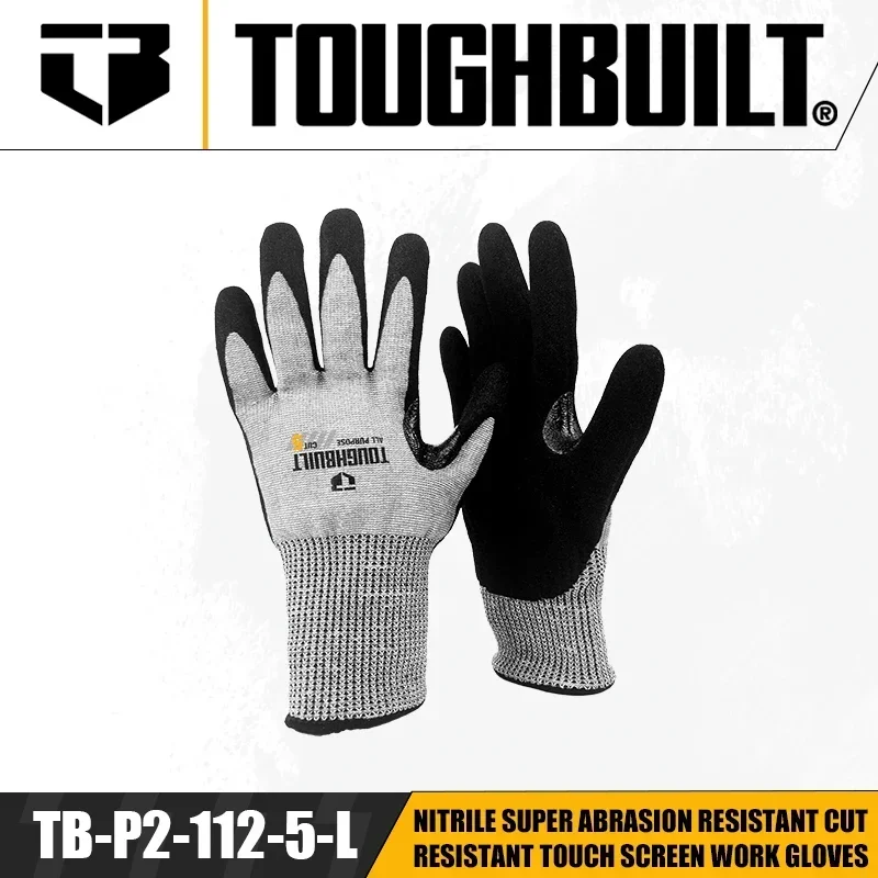 Nitrile Mechanic Glove - Sarung tangan kerja layar sentuh TB-P2-112-5-L,