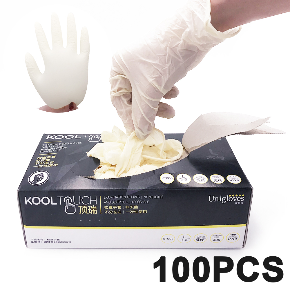 Exam Glove Nitrile - 100 Buah Sarung Tangan Sekali Pakai