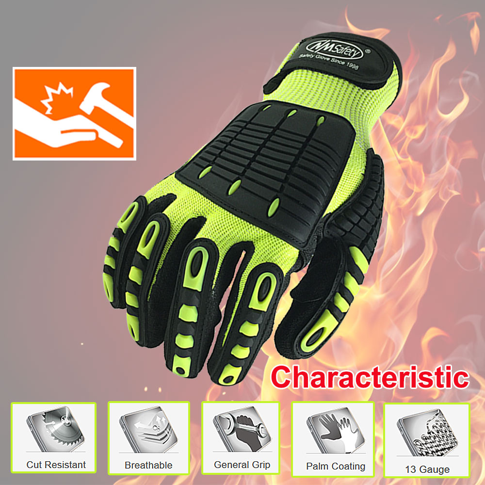 Work Glove Impact - NMSafety Sarung Tangan Berkualitas Tinggi Sarung