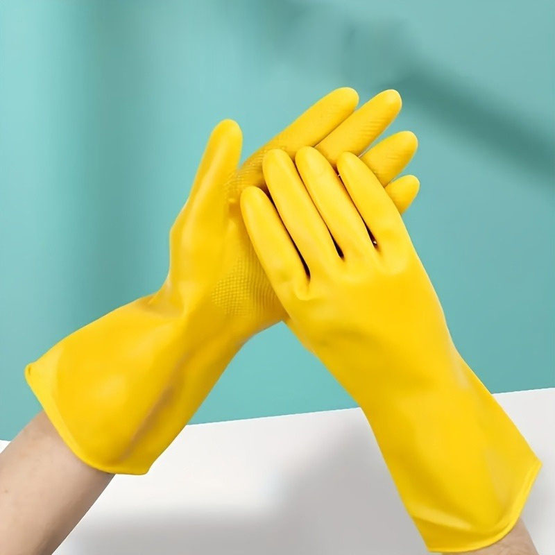 Dish Glove Rubber - 1 Pasang (2 Buah) Sarung Tangan