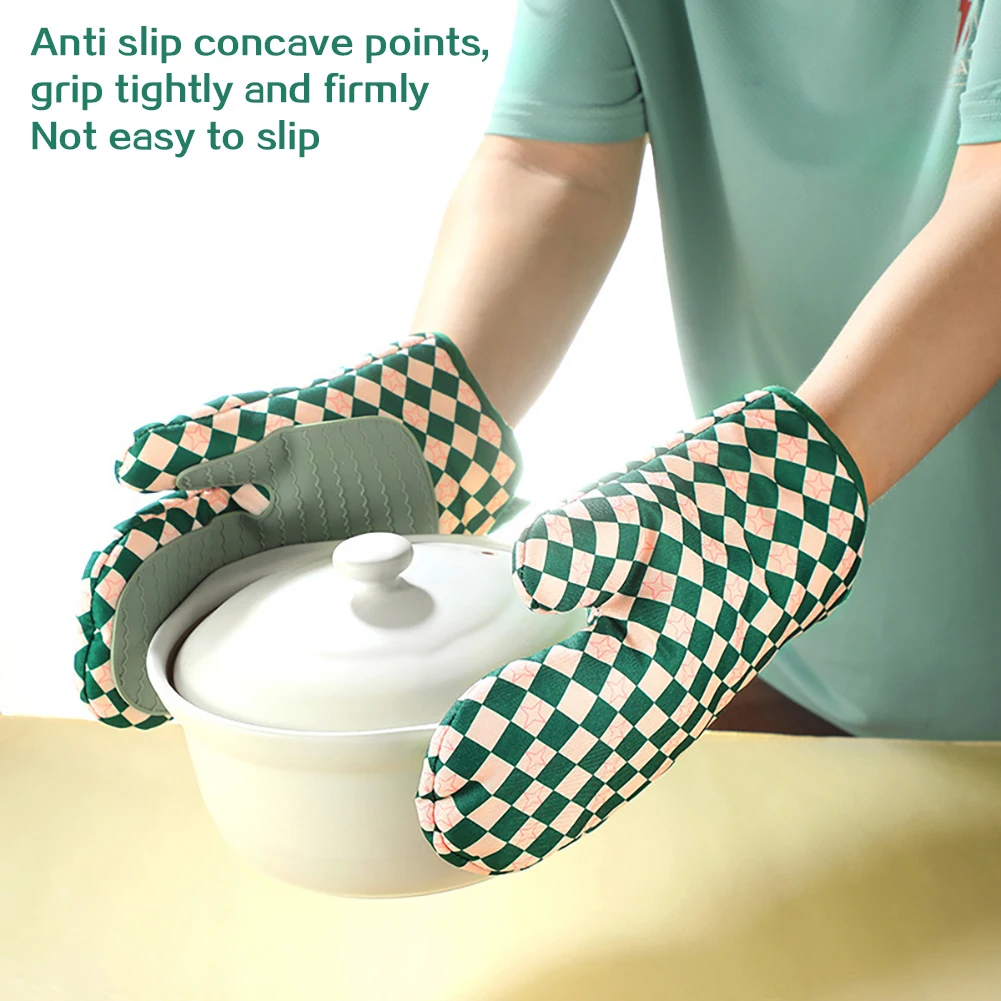 Oven Mitt Silicone - Sarung Tangan Oven Silikon Tahan Panas,