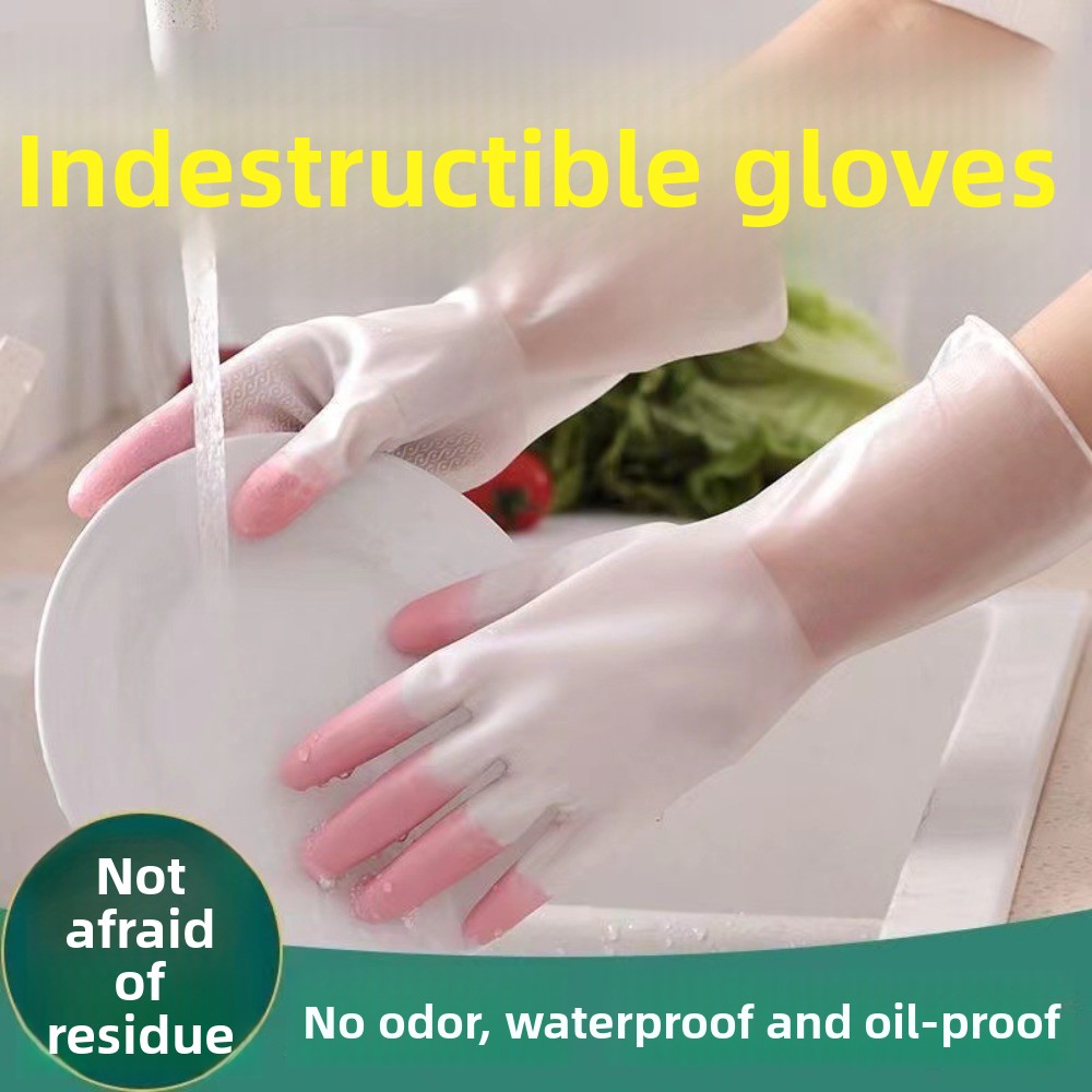 Rubber Glove Cleaning - Sarung Tangan Pembersih Lateks Tebal Tahan