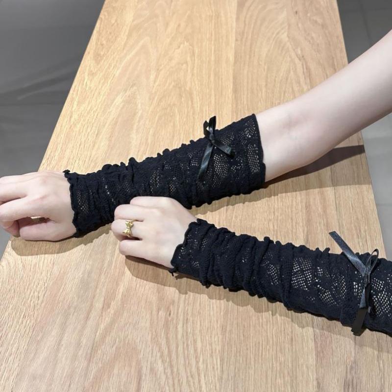 Fingerless Glove Knit - Sarung Tangan Tanpa Jari Wanita Model