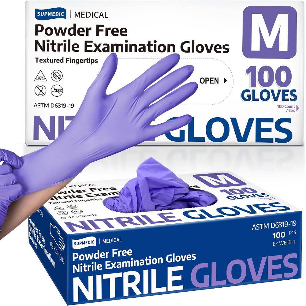 Exam Glove Nitrile - Sarung Tangan Nitril Sekali Pakai untuk