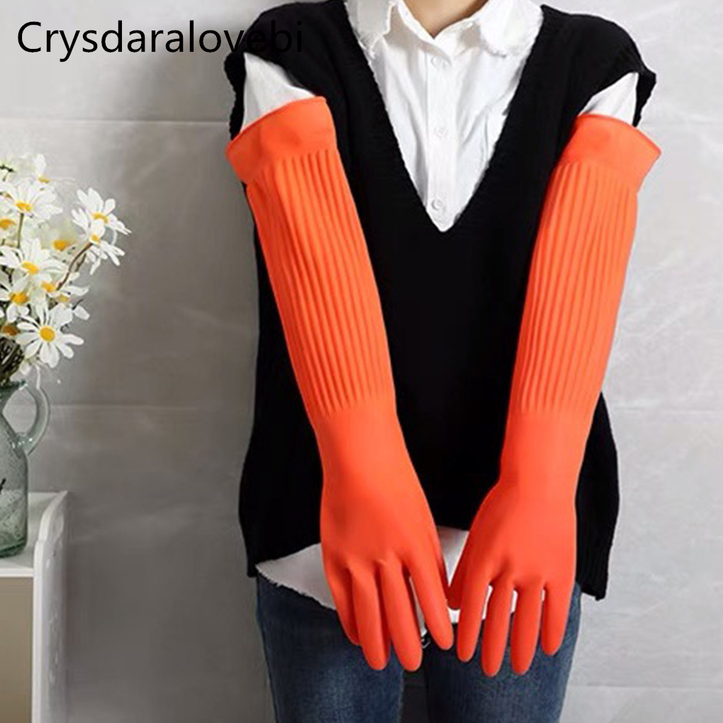 Rubber Glove Cleaning - 45/55 Cm Tahan Air Rumah Tangga