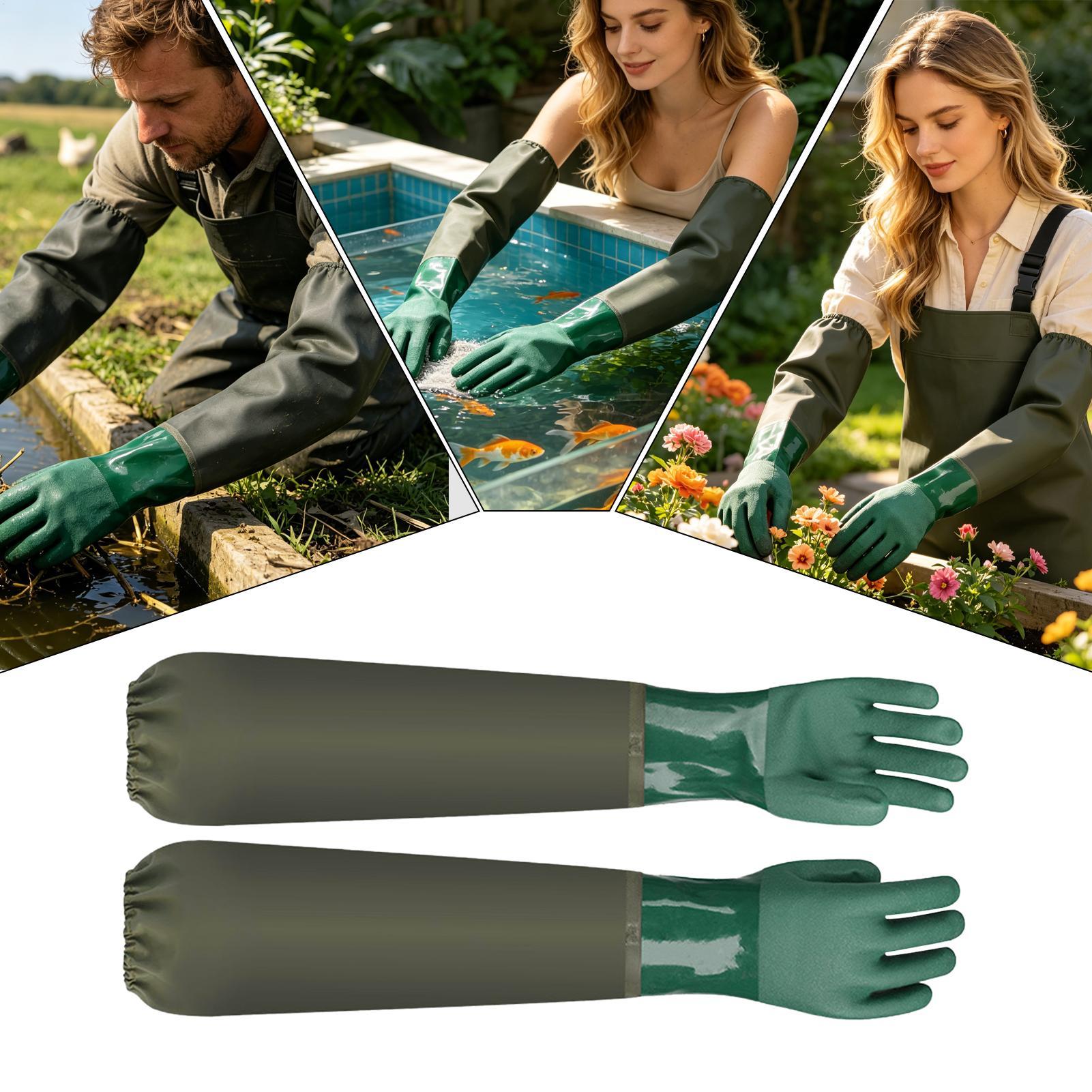 Rubber Glove Cleaning - Sarung Tangan Karet Tahan Air Tahan