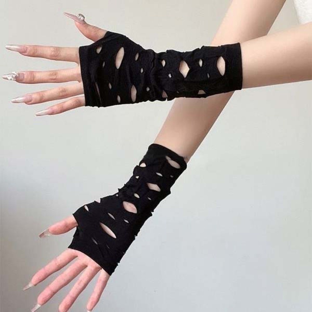 Fingerless Glove Knit - Penutup Lengan Sarung Tangan Tanpa Jari