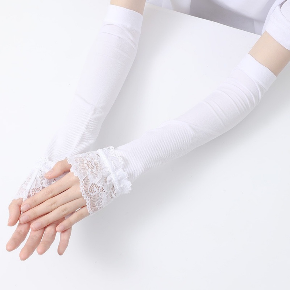 Fingerless Glove Knit - Sarung Tangan Wanita Tanpa Jari dengan