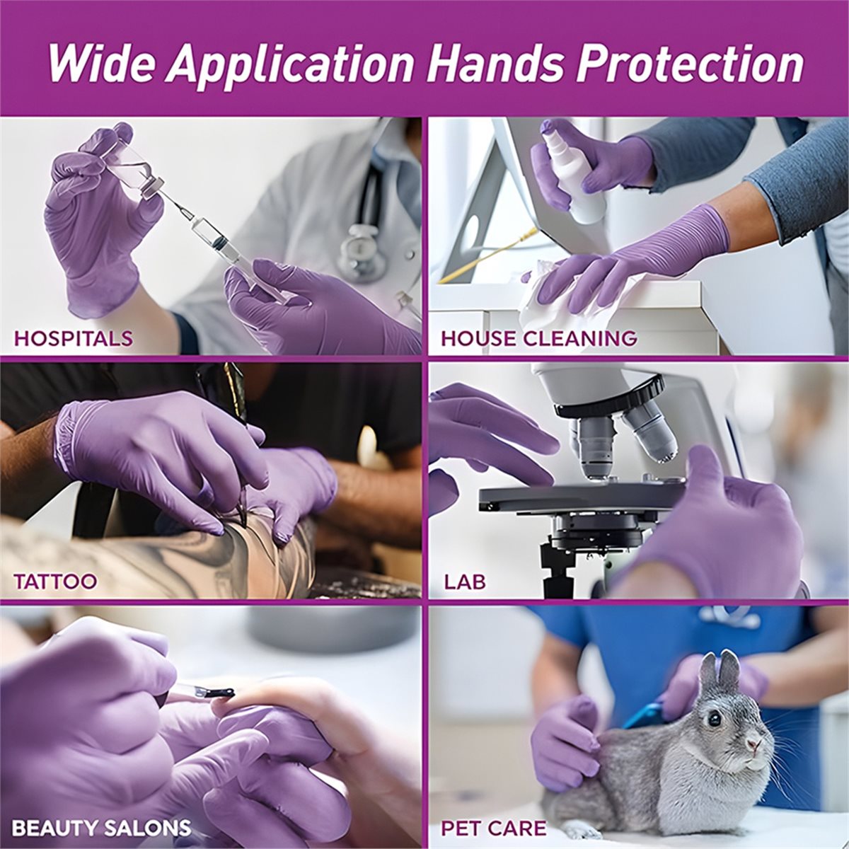 Exam Glove Nitrile - Sarung Tangan Nitril Sekali Pakai 2026