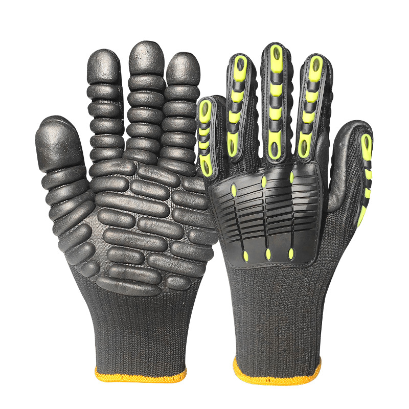 Work Glove Impact - Sarung Tangan Keselamatan Anti Getaran Profesional