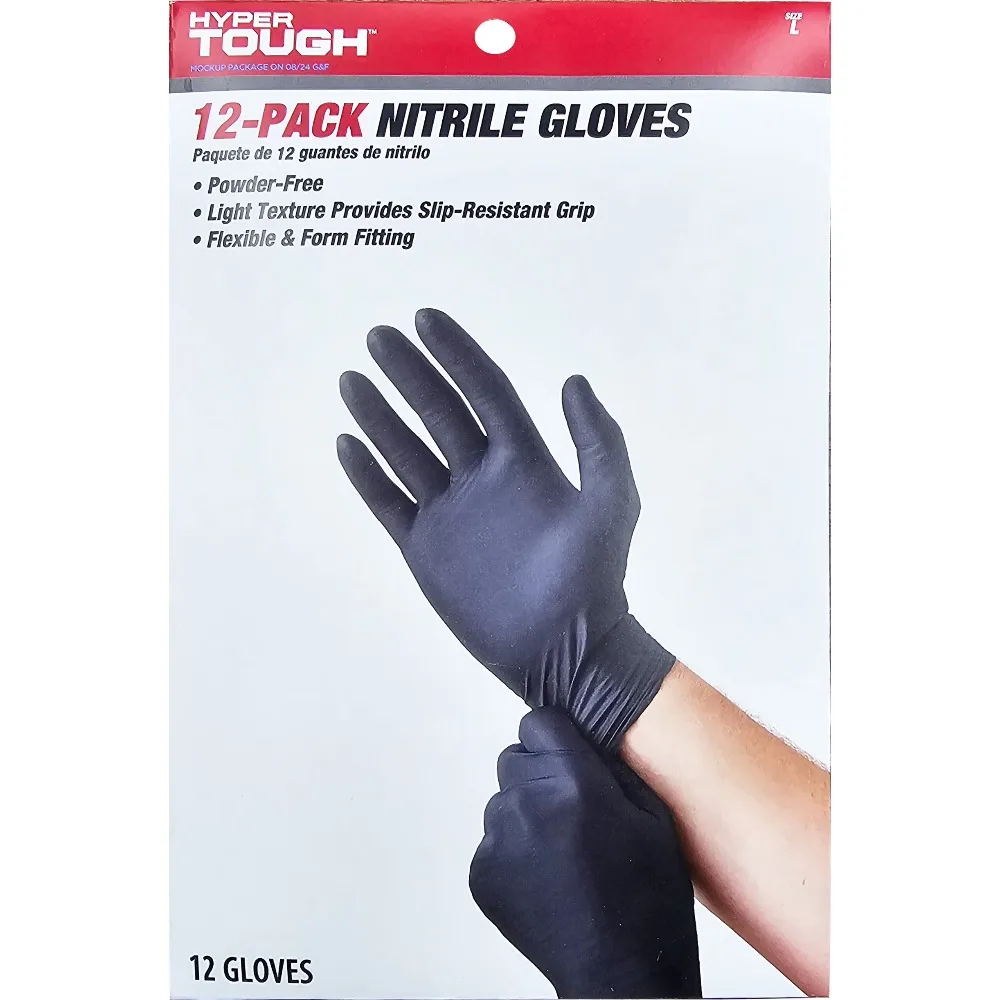 Exam Glove Nitrile - BARU TIBA-Sarung Tangan Nitril Sekali Pakai