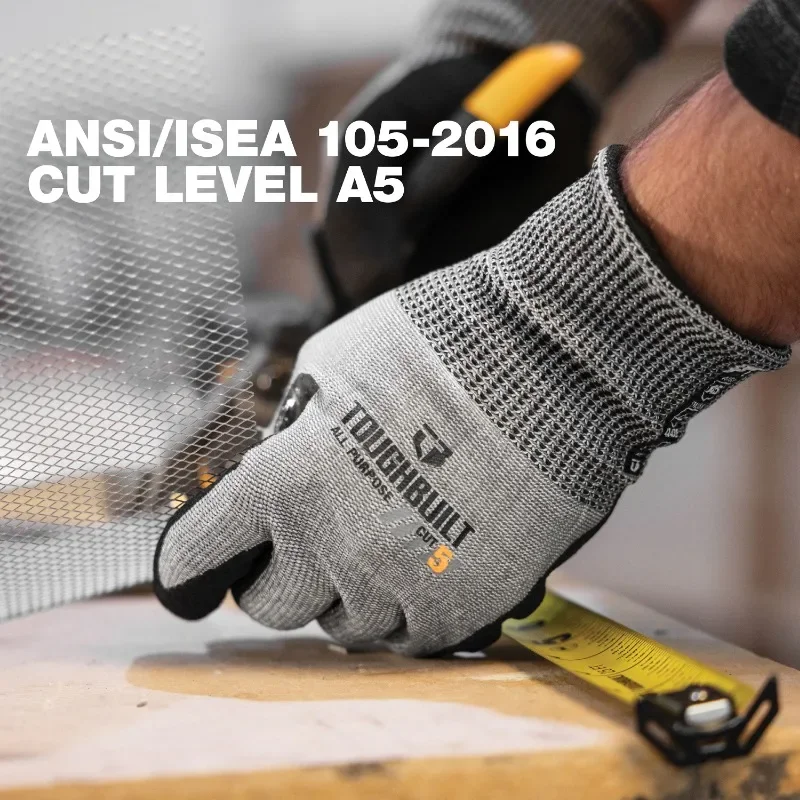 Cut Resistant Glove - Sarung Tangan Kerja ToughBuilt TB-P2-112-5-L Nitril