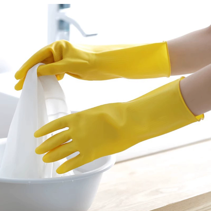 Dish Glove Rubber - 1/3/5/10 Buah Sarung Tangan Karet Cuci