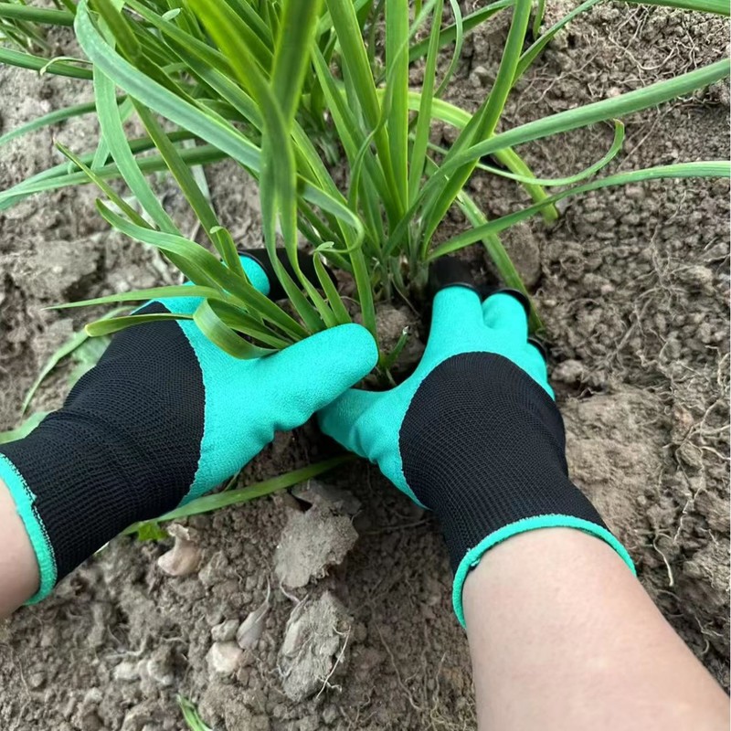 Gardening Glove Waterproof - Sarung Tangan Berkebun dengan Cakar Terintegrasi,