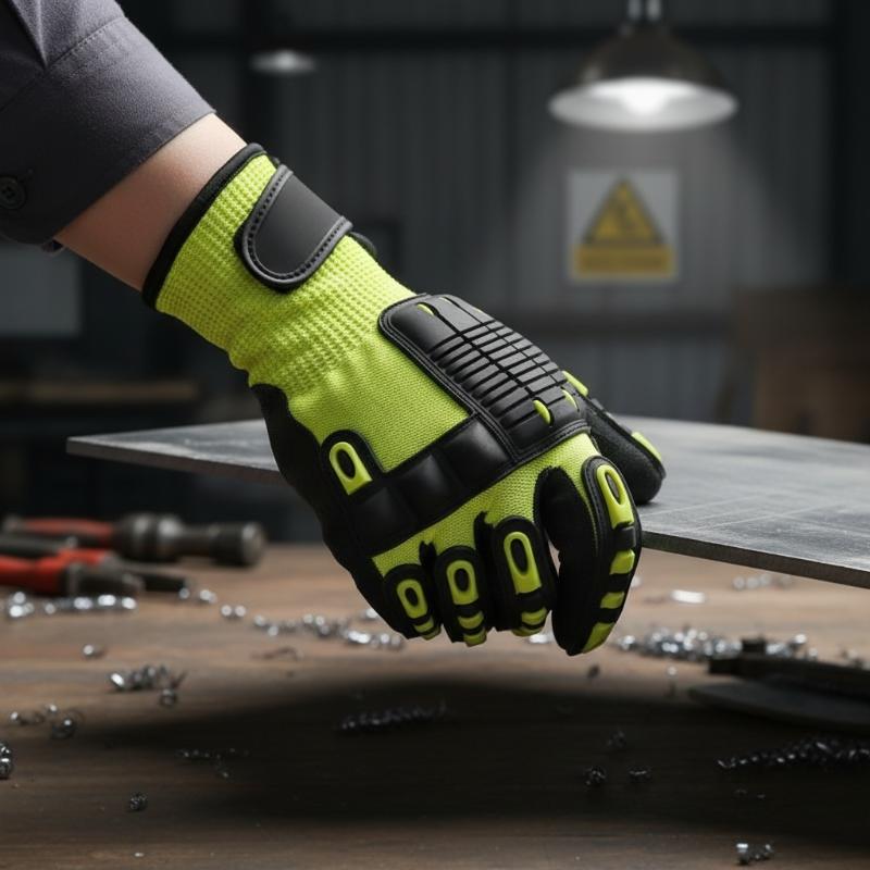 Work Glove Impact - Sarung Tangan Kerja Anti Sayat Anti