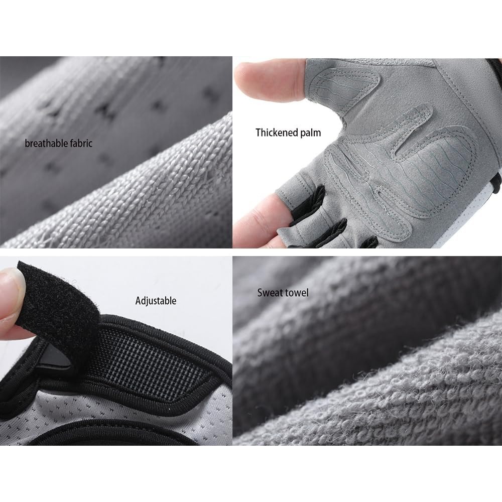 Sarung Tangan Olahraga Tanpa J - Cycling Glove Padded ulasan dan harga