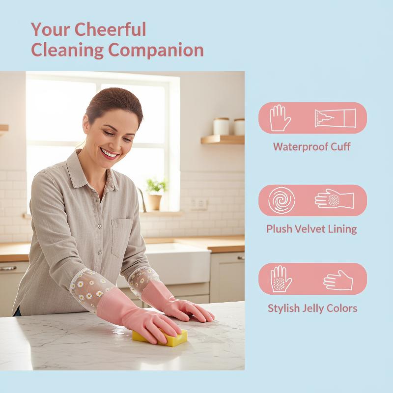 Sarung Tangan Pembersih Tahan  - Rubber Glove Cleaning ulasan dan harga