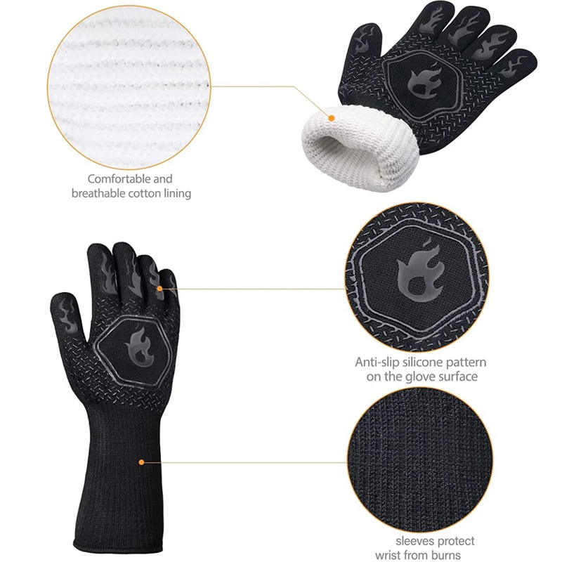 1 Pasang Sarung Tangan Oven, S - Heat Resistant Glove ulasan dan harga