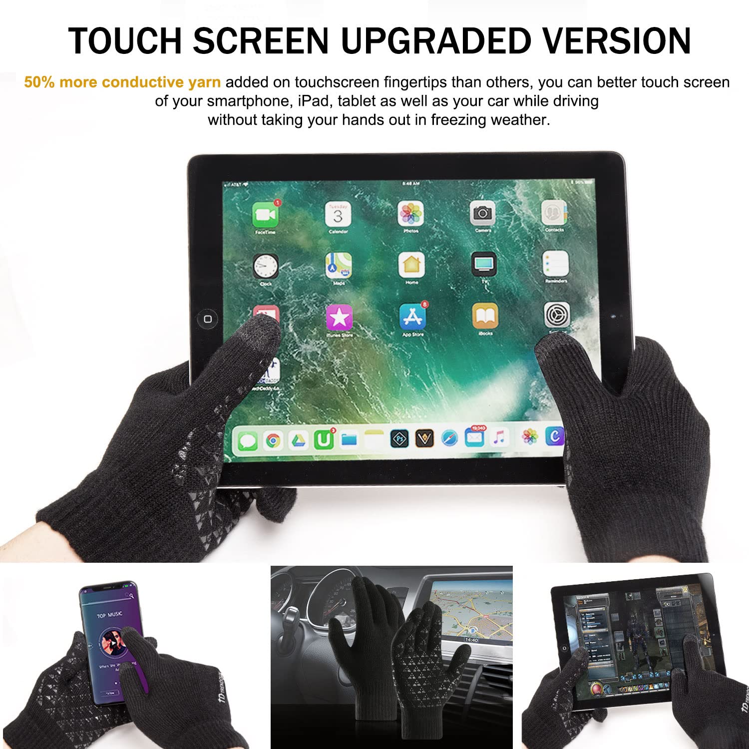 Sarung tangan rajut ajaib pria - Magic Touch Glove ulasan dan harga