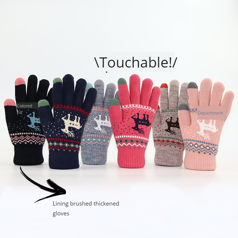 Sarung Tangan Rajut Wol Tanpa  - Wool Glove Lined ulasan dan harga