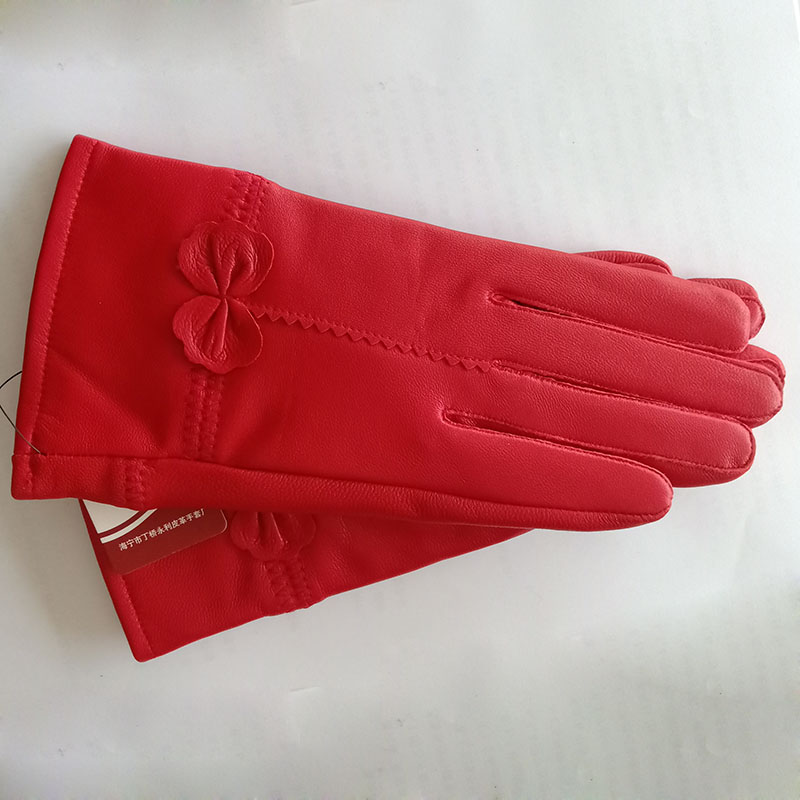 Wanita Kulit Asli Musim Dingin - Wool Glove Lined ulasan dan harga