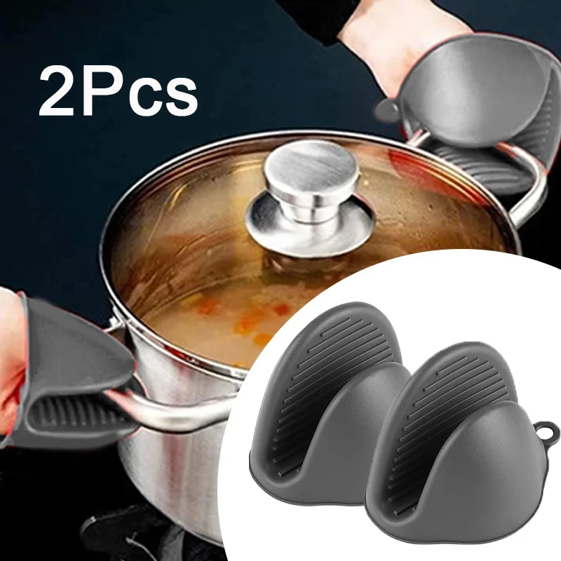 2 Buah Sarung Tangan Oven Mini - Oven Mitt Silicone ulasan dan harga
