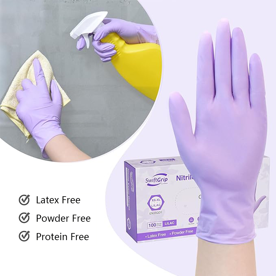 20-300 Buah Sarung Tangan Ujia - Exam Glove Nitrile ulasan dan harga
