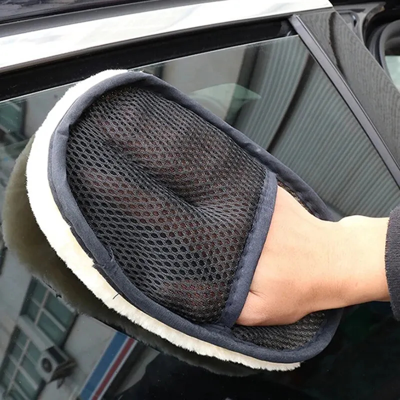 Sarung Tangan Wol Cuci Mobil S - Wool Glove Lined ulasan dan harga