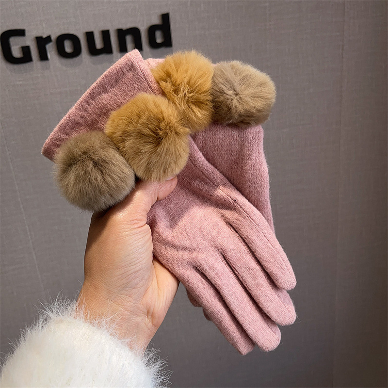 Sarung Tangan Wanita Wol Kotak - Wool Glove Lined ulasan dan harga