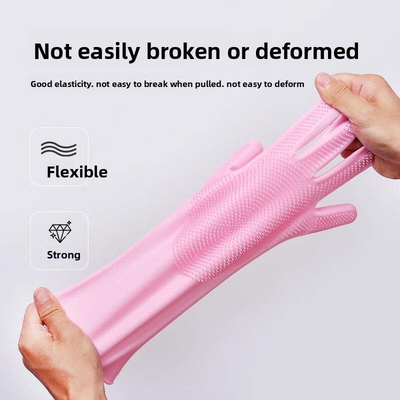 Sarung Tangan Cuci Piring Sili - Dish Glove Rubber ulasan dan harga