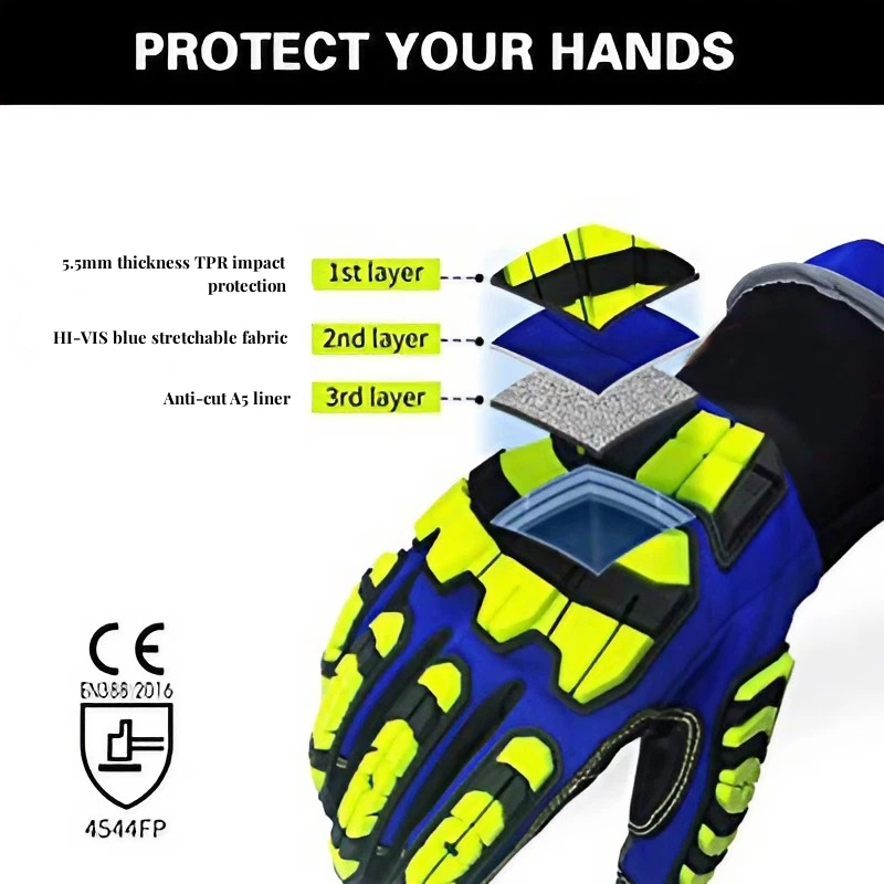 Sarung Tangan Kerja Keselamata - Work Glove Impact ulasan dan harga