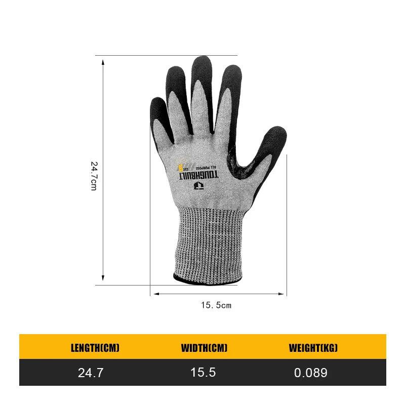 Sarung tangan kerja layar sent - Nitrile Mechanic Glove ulasan dan harga