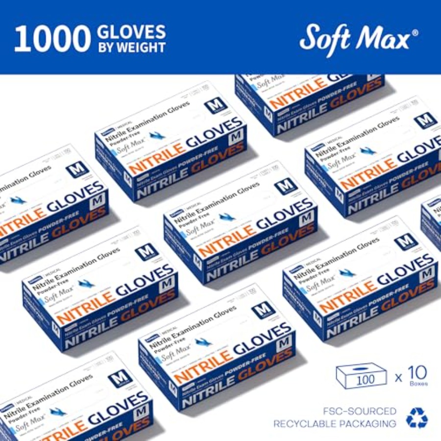Medis Soft Max ™   Sarung Tang - Exam Glove Nitrile ulasan dan harga