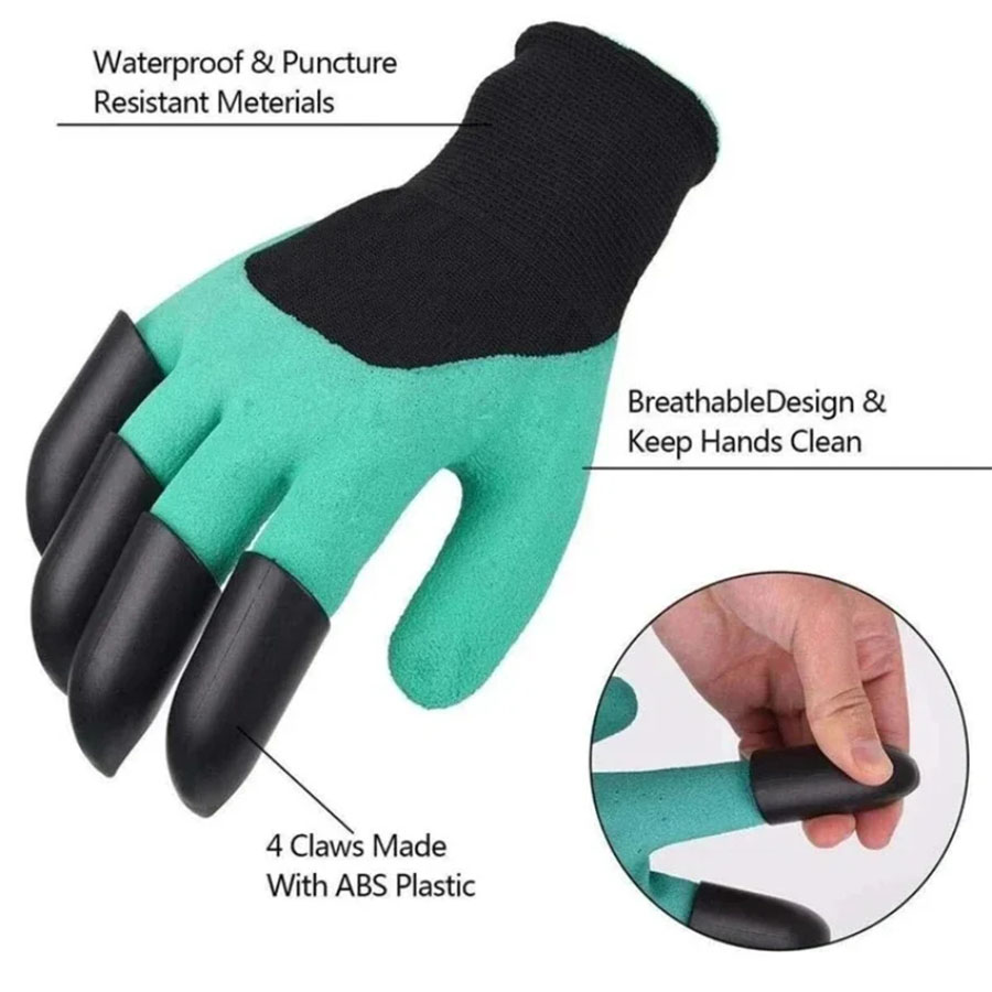 1 Pasang Sarung Tangan Berkebu - Gardening Glove Waterproof ulasan dan harga
