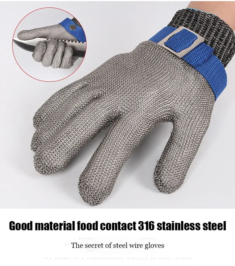 Sarung Tangan Baja Tahan Karat - Cut Resistant Glove ulasan dan harga