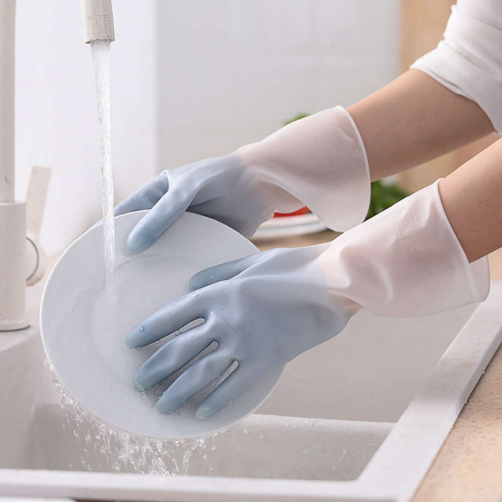 Sarung Tangan Pembersih Lateks - Rubber Glove Cleaning ulasan dan harga