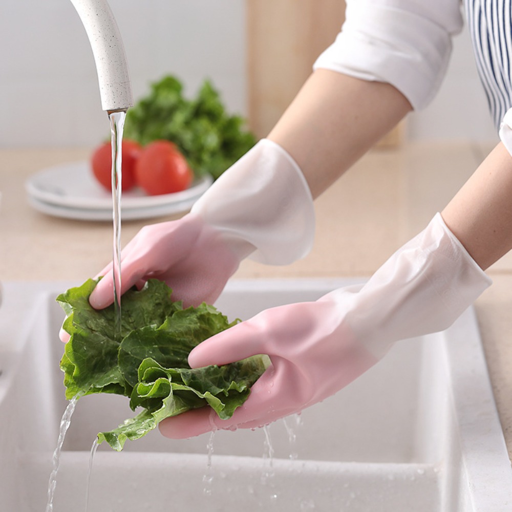 Sarung Tangan Pembersih Lateks - Rubber Glove Cleaning ulasan dan harga