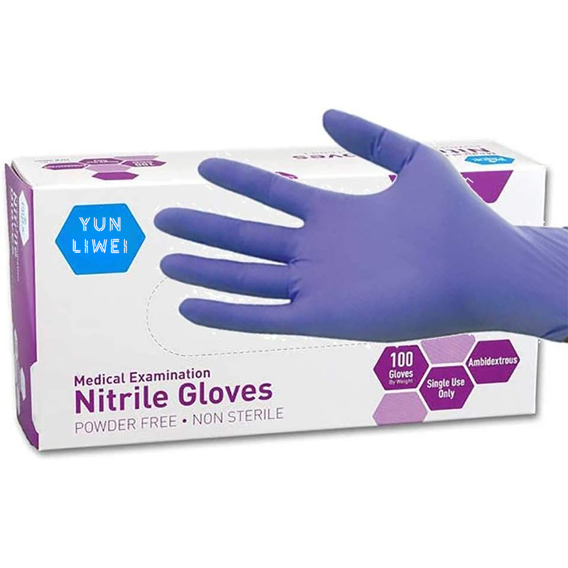 Sarung Tangan Nitril Ungu Lemb - Exam Glove Nitrile ulasan dan harga