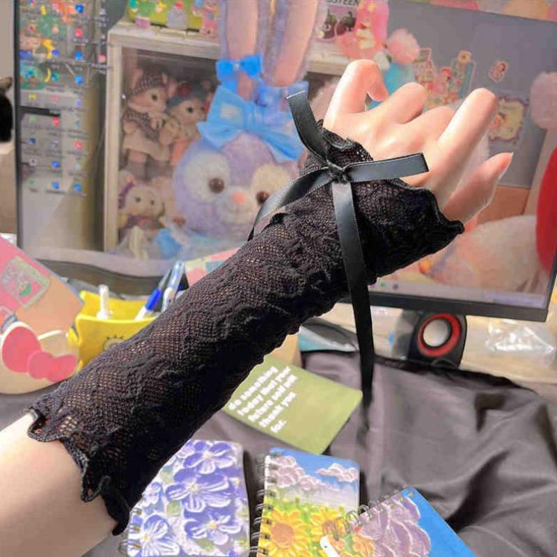 Sarung Tangan Tanpa Jari Wanit - Fingerless Glove Knit ulasan dan harga