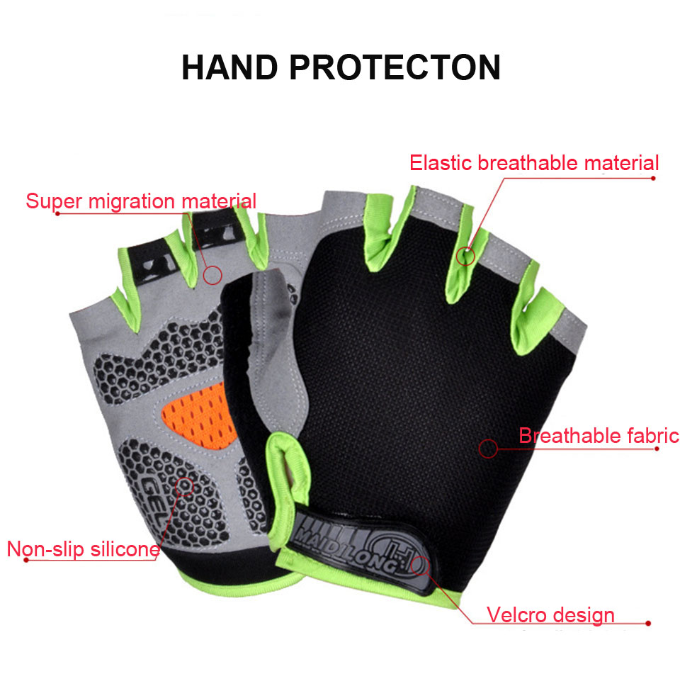 Profesional Non-slip Bernapas  - Workout Glove Gym ulasan dan harga