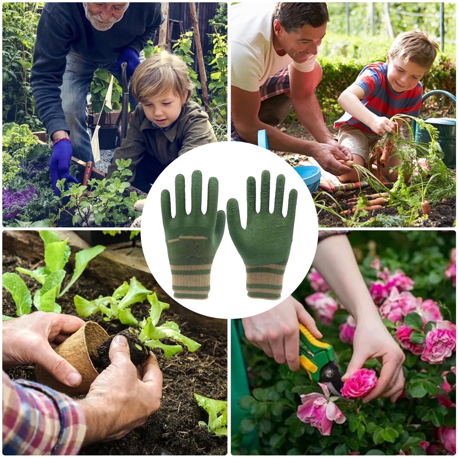 1 Pasang Sarung Tangan Berkebu - Gardening Glove Waterproof ulasan dan harga