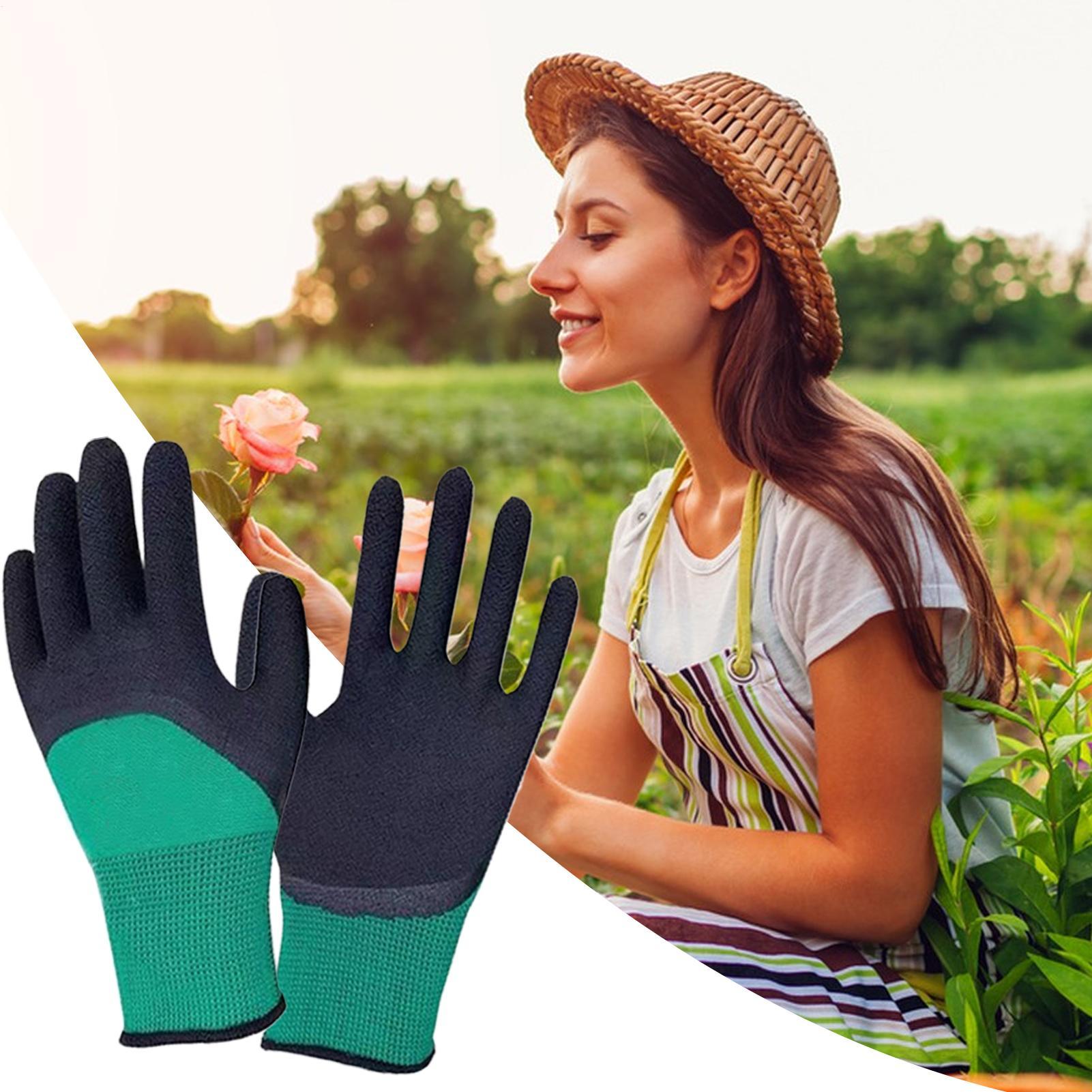 1 Pasang Sarung Tangan Berkebu - Gardening Glove Waterproof ulasan dan harga