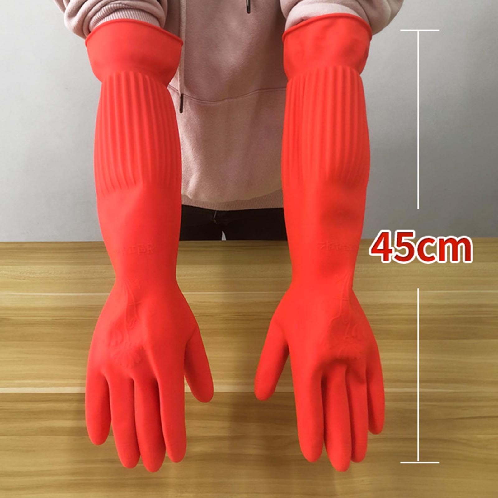 1 Pasang Sarung Tangan Pembers - Dish Glove Rubber ulasan dan harga