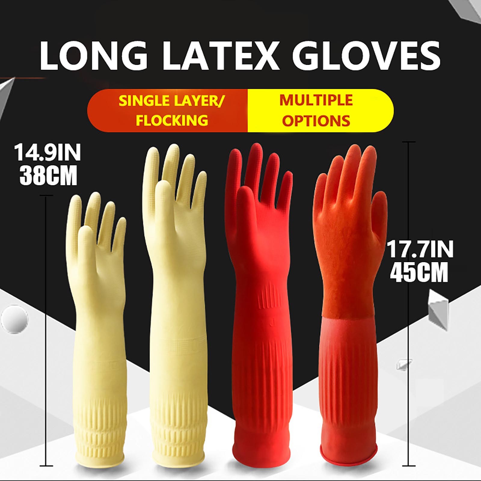 1 Pasang Sarung Tangan Pembers - Dish Glove Rubber ulasan dan harga