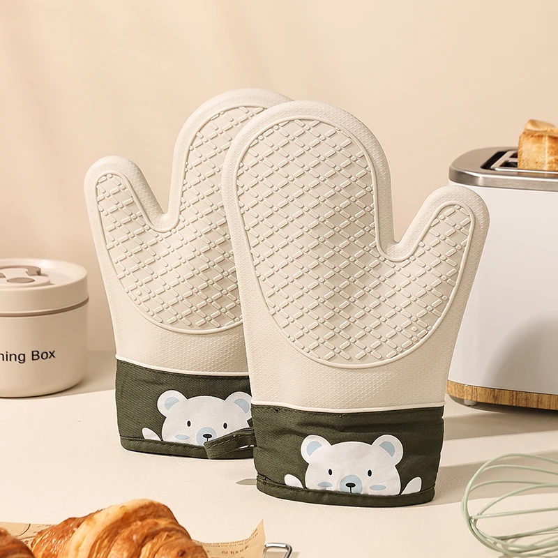 Sarung Tangan Silikon Anti Pan - Oven Mitt Silicone ulasan dan harga