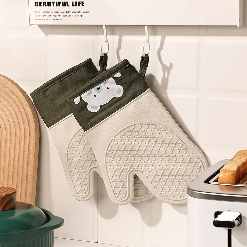 Sarung Tangan Silikon Anti Pan - Oven Mitt Silicone ulasan dan harga