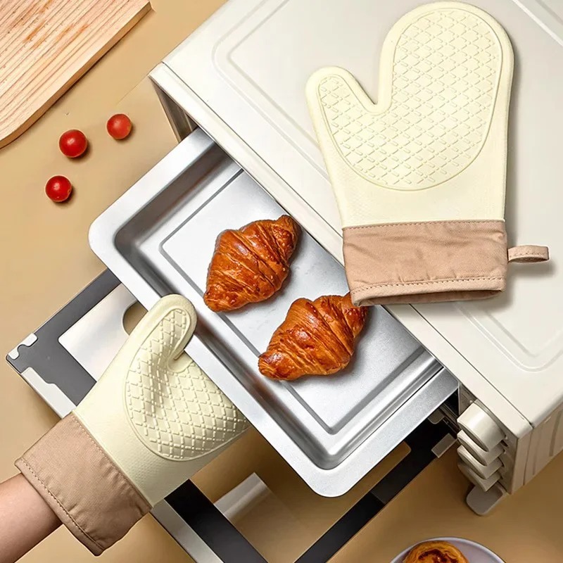 1 Buah Sarung Tangan Oven Sili - Oven Mitt Silicone ulasan dan harga